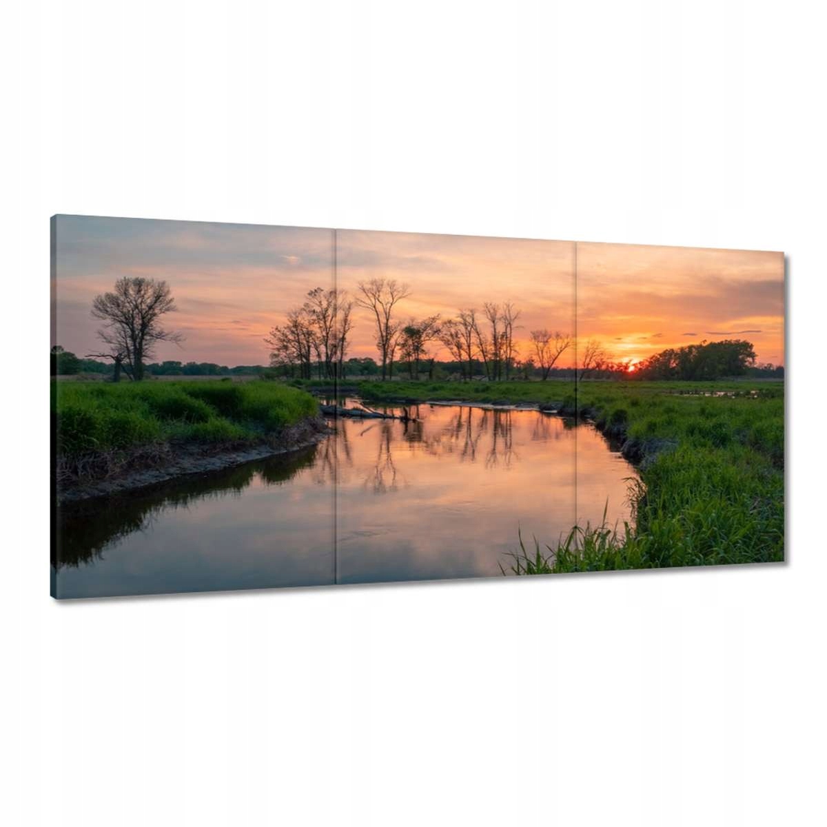 Obrazy 180x90 Rieka Lúka
