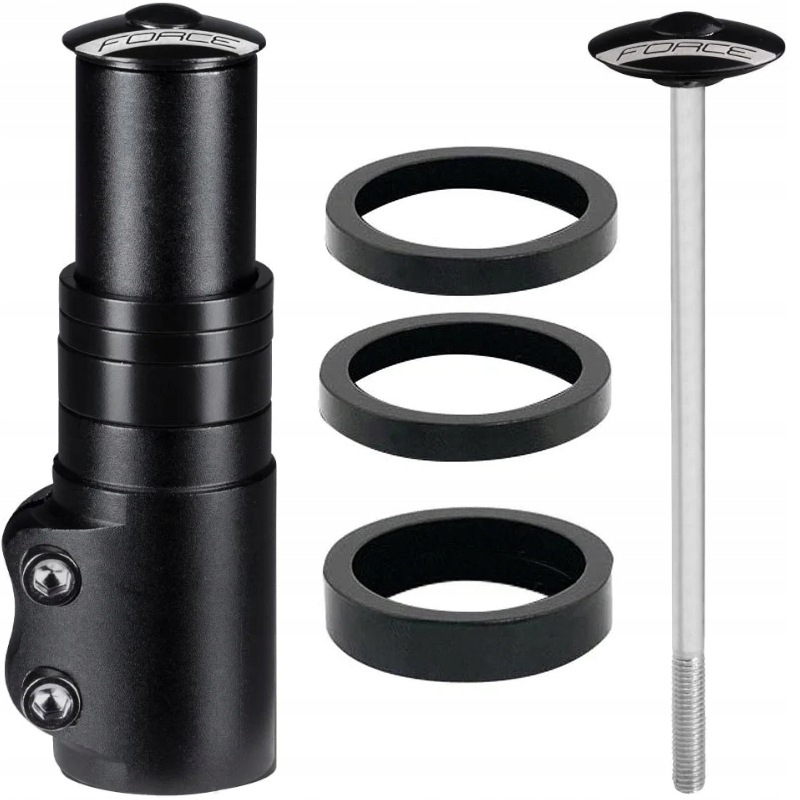 Adapter Przedłużka Wspornika Kierownicy Do Rury Sterowej Roweru Ahead 1-1/8