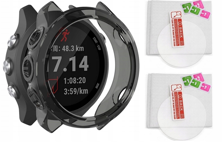 

2 X Szkło 9H+ Etui do Garmin Forerunner 245