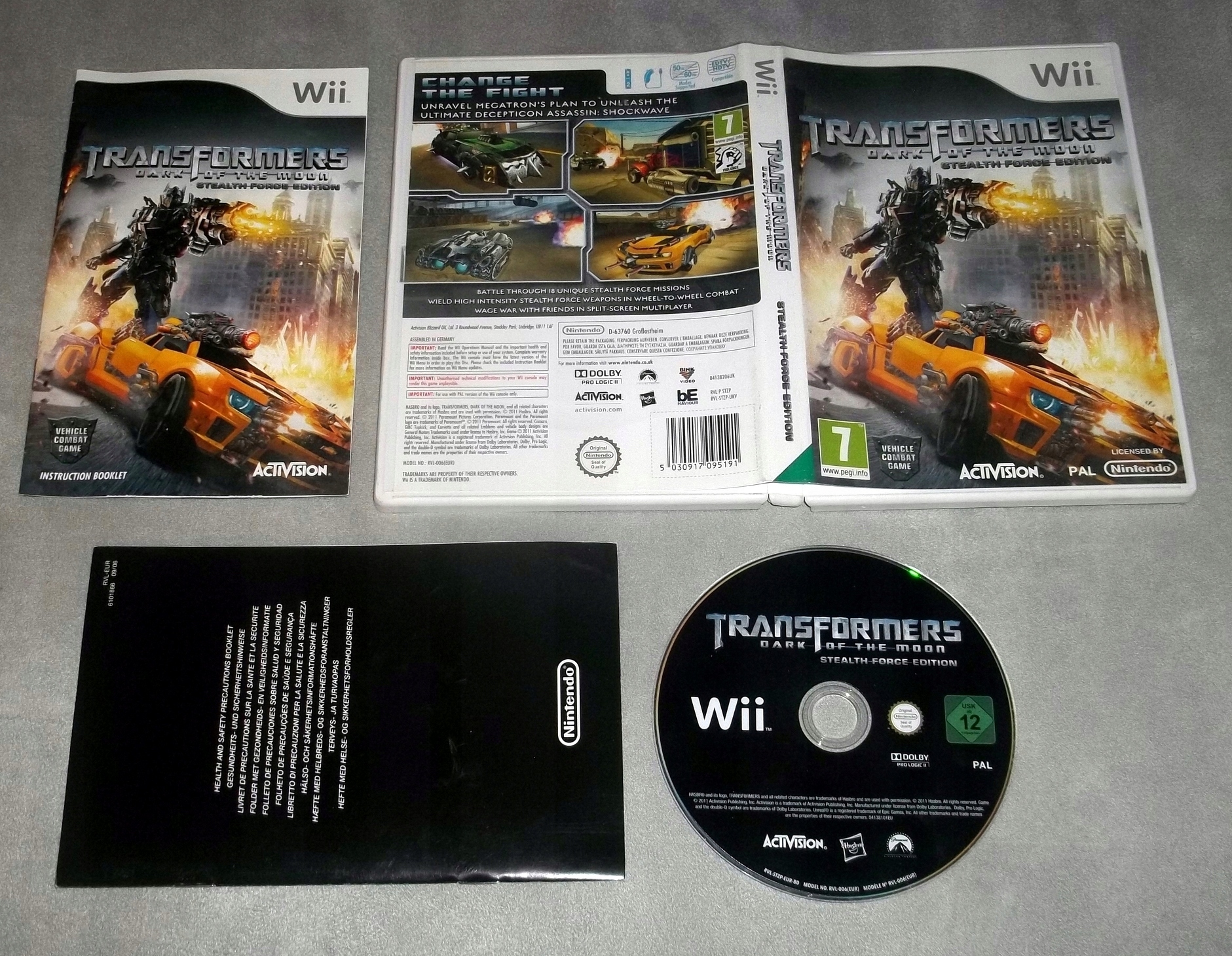 843501058671 Nintendo Wii pudełkowa