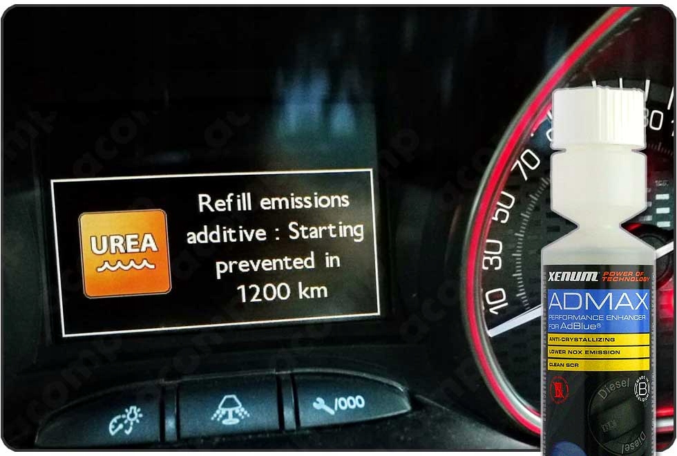 XENUM Admax - SCR układ, dodatek do AdBlue przeciw krystalizacji /125L Numer katalogowy producenta 3567250