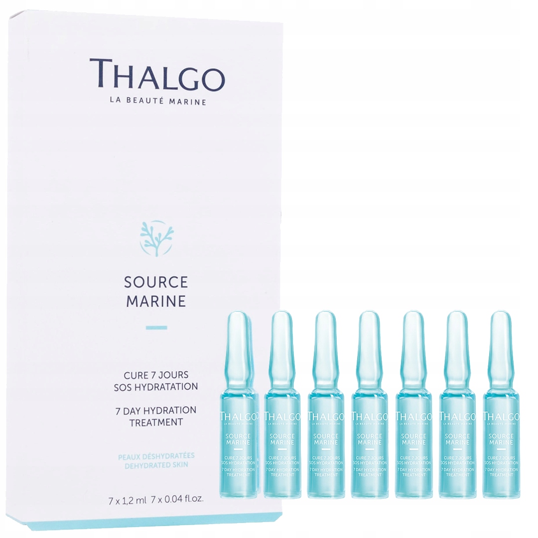 Kyselina hyaluronová 7denní hydratační kúra Sérum jako injekce. Thalgo