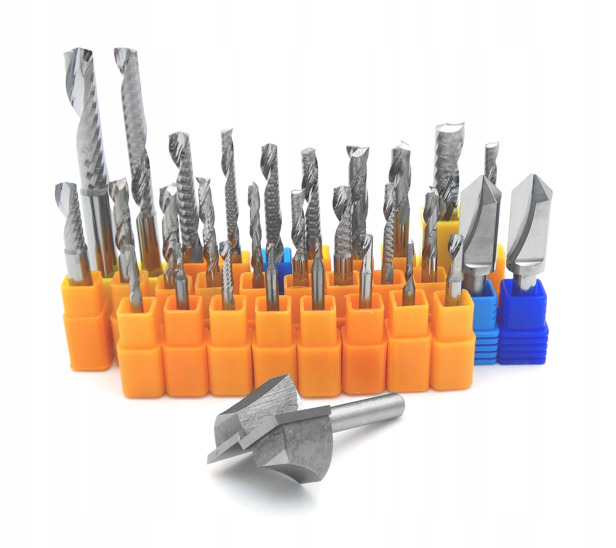 Frez jednopiórowy 8mm AKRYL PLEXI KOMPOZYT PCV cnc Rodzaj frezu palcowy trzpieniowy inny