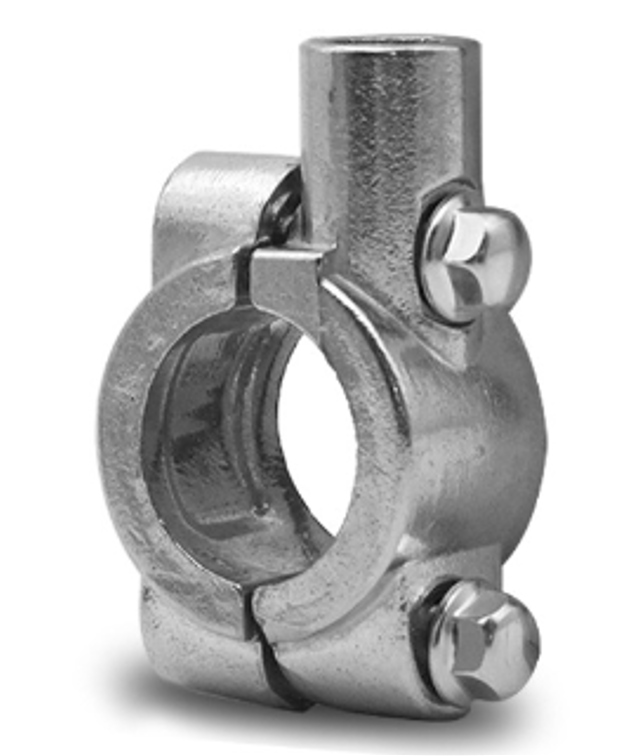 Mocowanie Lusterek Obejma 22mm M8 Srebrne Para