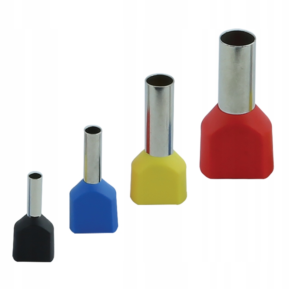 

Tulejka Kablowa Podwójna 2x1 mm2 8mm 100 szt.