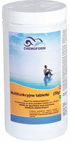 

Chlor Do Basenu Tabletki Multifunkcyjne 20g 1kg