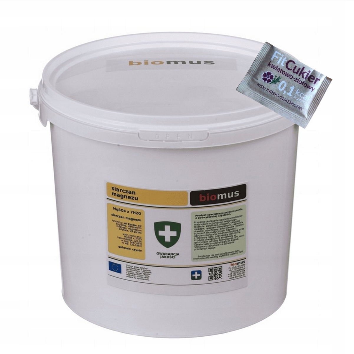 

Biomus Siarczan Magnezu Sól Epson Gorzka 5KG