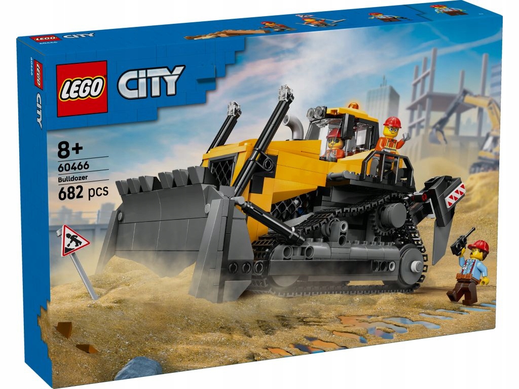 Lego 60466 City Žlutý buldozer