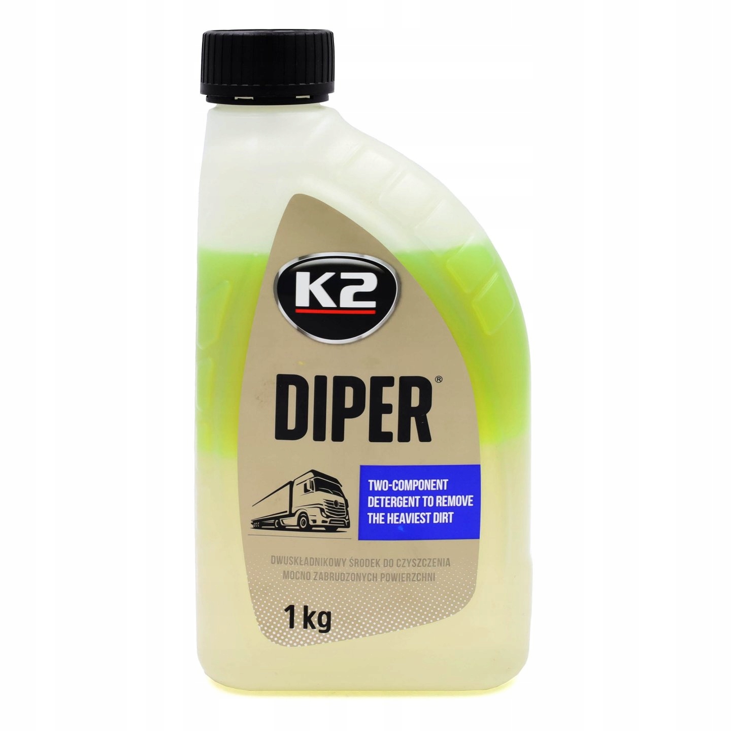 

Dwuskładnikowy Środek Czyszczący K2 Diper 1KG