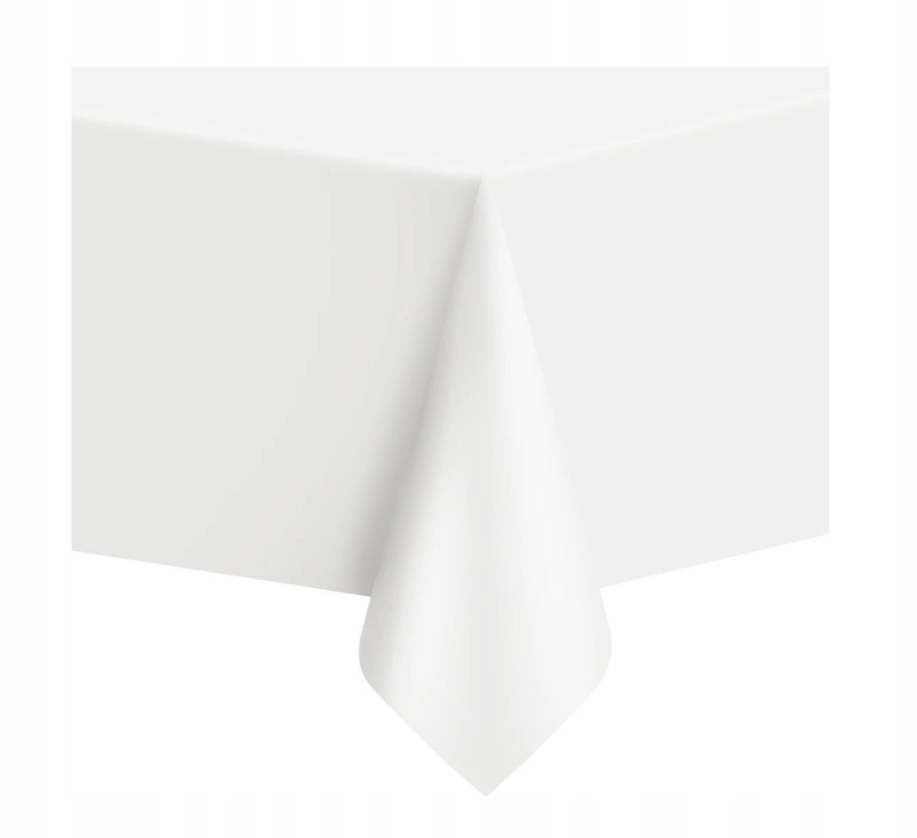 Obrus biały cerata na stół 137x274cm na Chrzest Komunię Urodziny Wesele