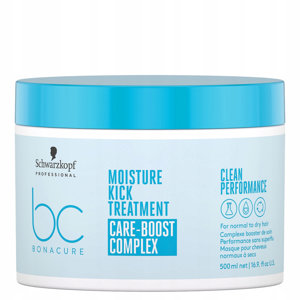 Schwarzkopf BonaCure Moisture Kick Treatment hydratační maska na vlasy 500 ml