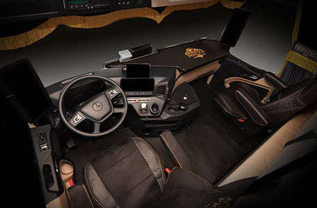 Pokrowce na fotele PRESTIGE LINE Mercedes MP4, MP5 Producent inny