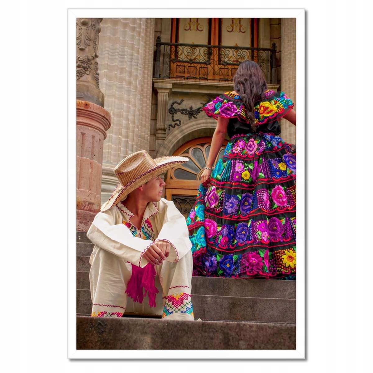 Plakáty v rámu 40x60 Mexiko