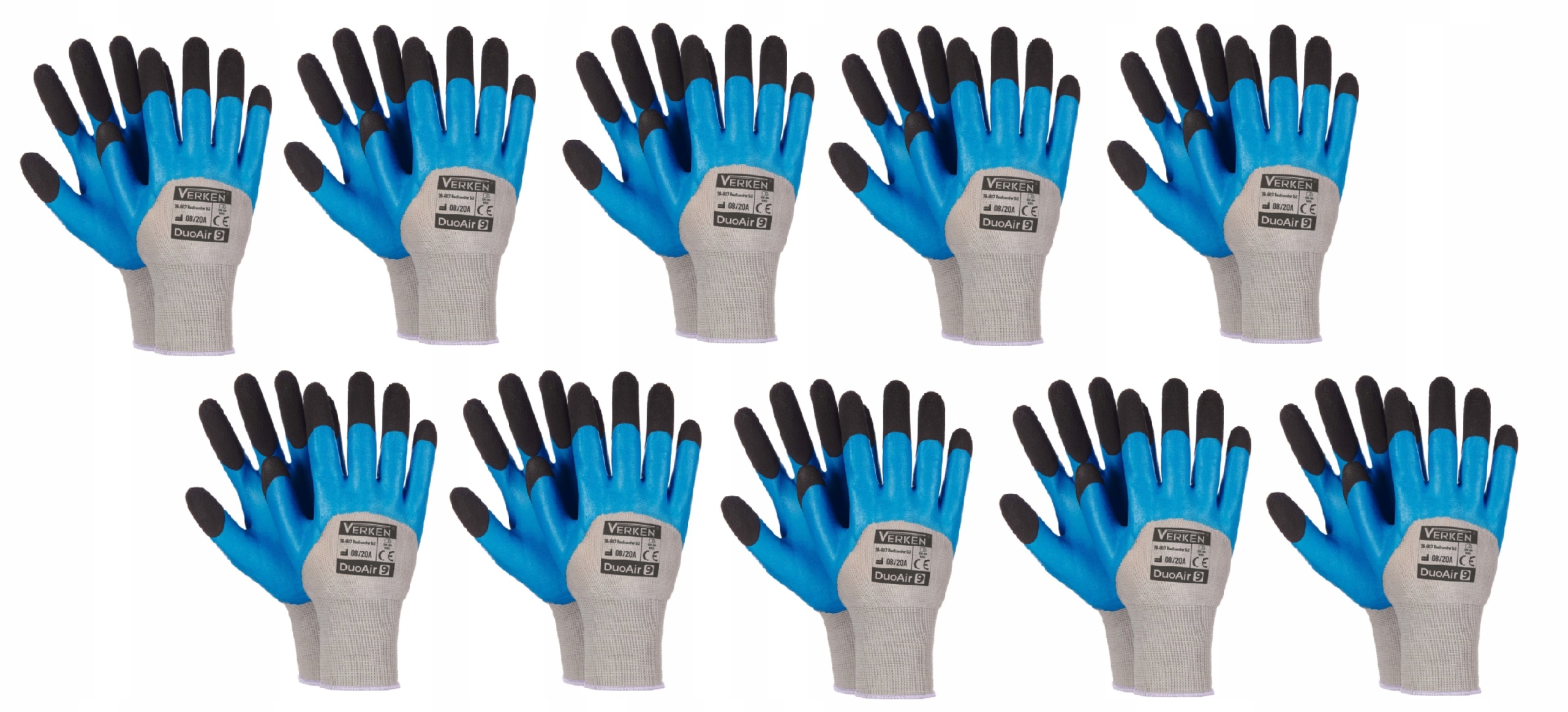 

Rękawice Rękawiczki Robocze Pianka rozm.9 *10 Par*