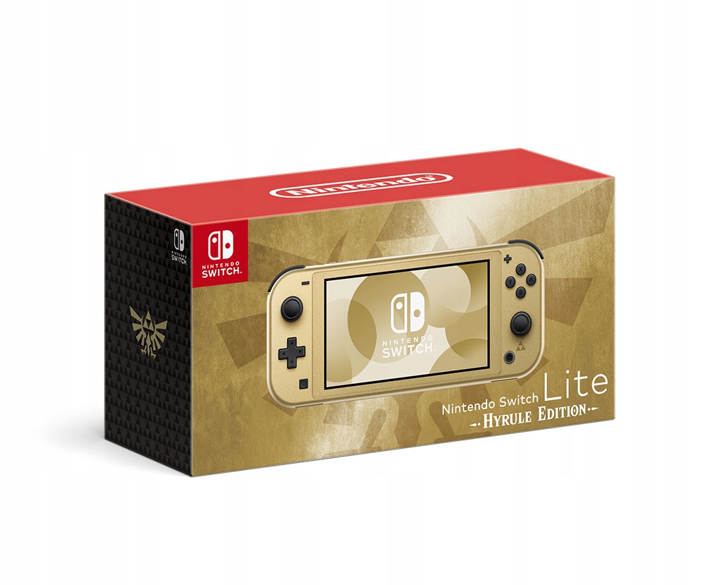 Nintendo Switch Lite Zelda Hyrule Limited Edition Gold