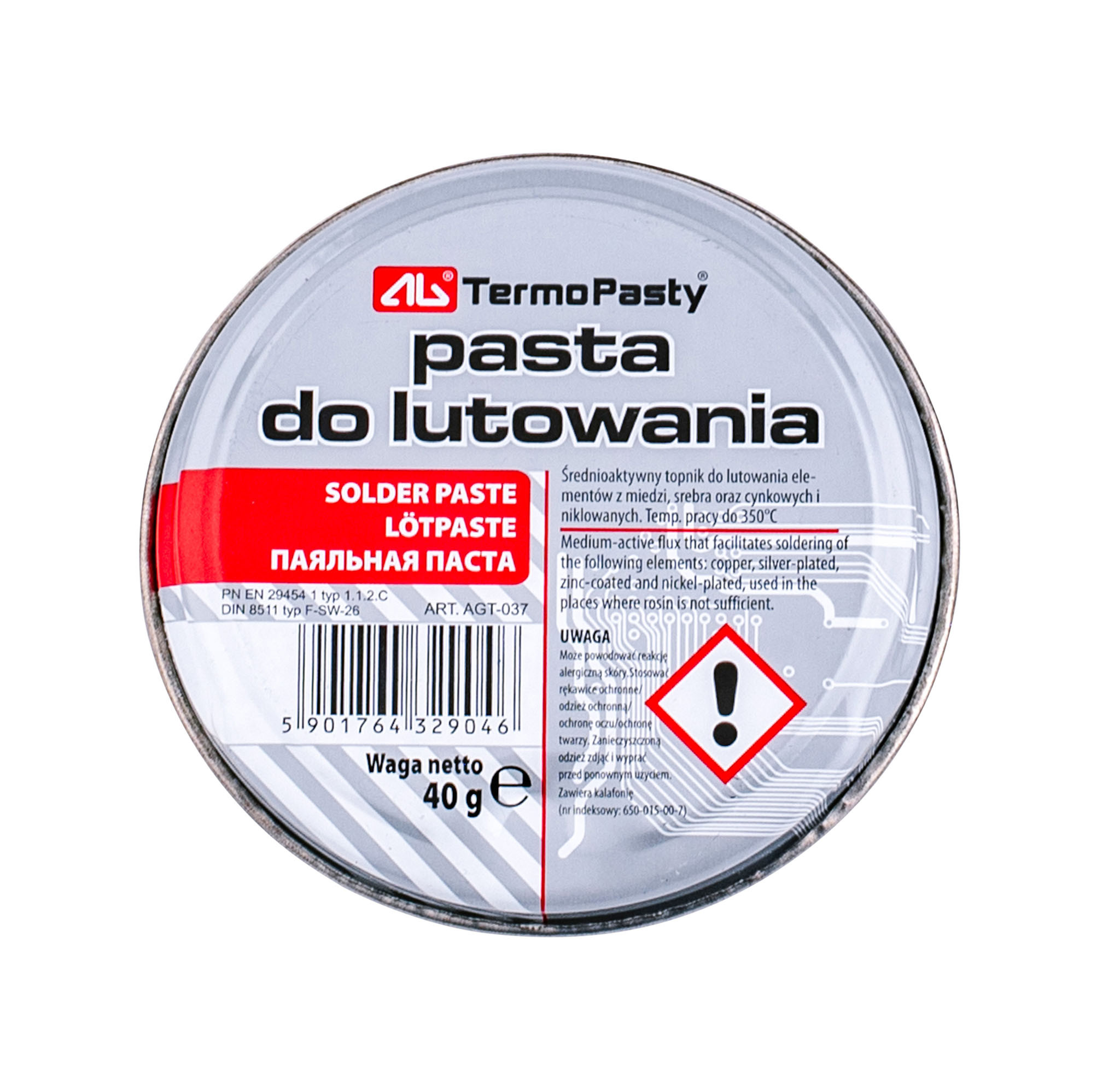 

Pasta Lutownicza do lutowania Ag 40g