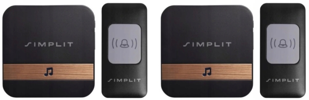 

2xDzwonek bezprzewodowy 2xnadajnik wodoodporny