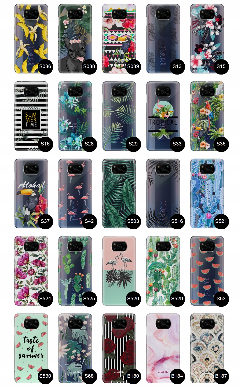 etui do Xiaomi Poco X3 / X3 NFC case guma + Szkło Typ plecki