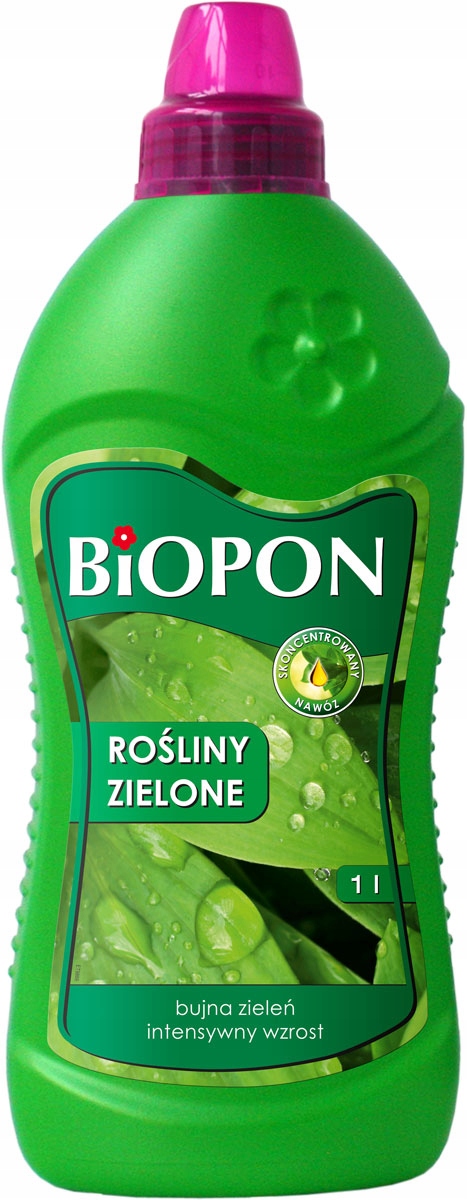 

Biopon Nawóz Do Roślin Zielonych Płyn 1L
