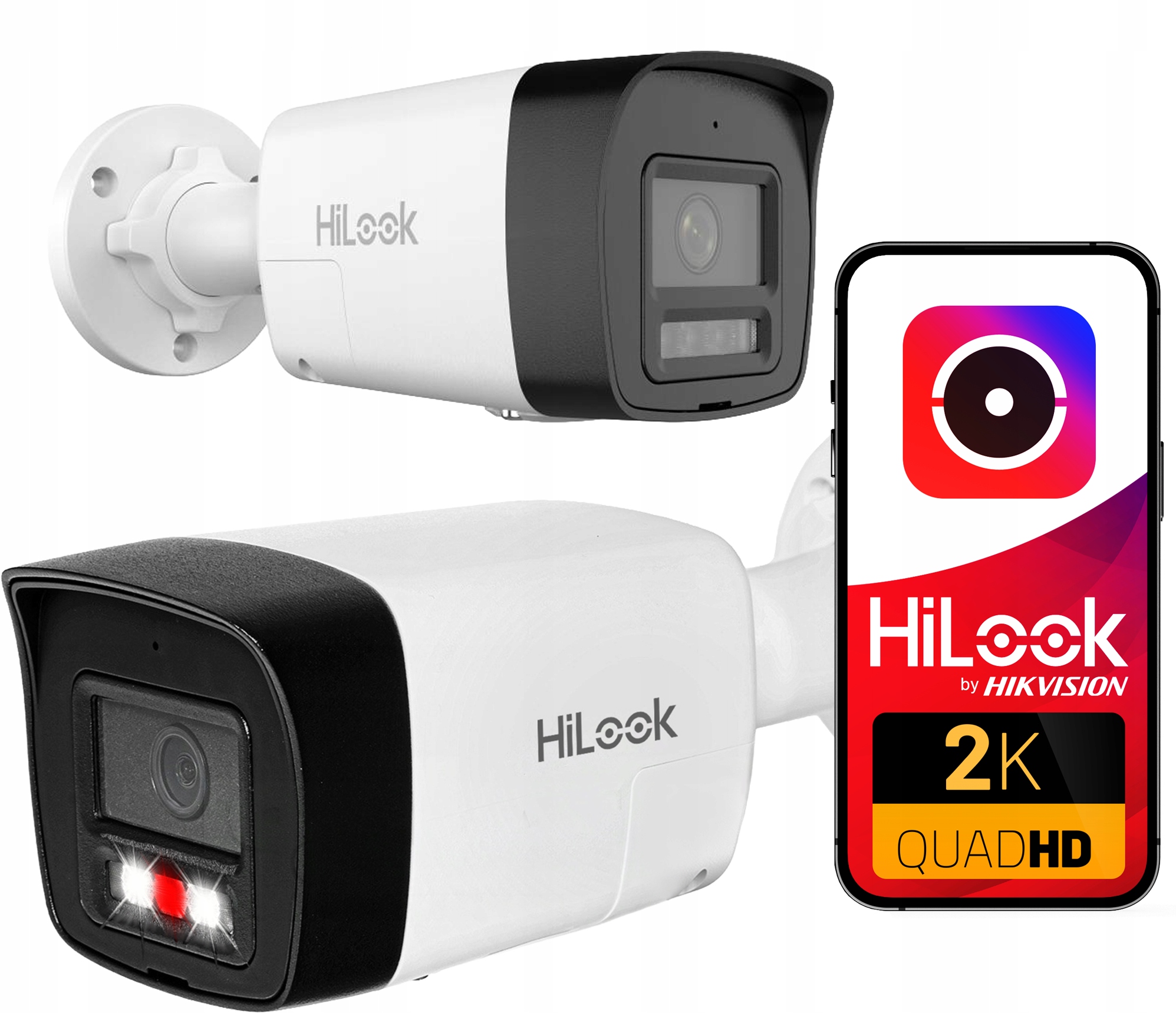 4MPx Ip kamera IPC-B140HA-LUF/SL HiLook by Hikvision 2K PoE vonkajšia Sd