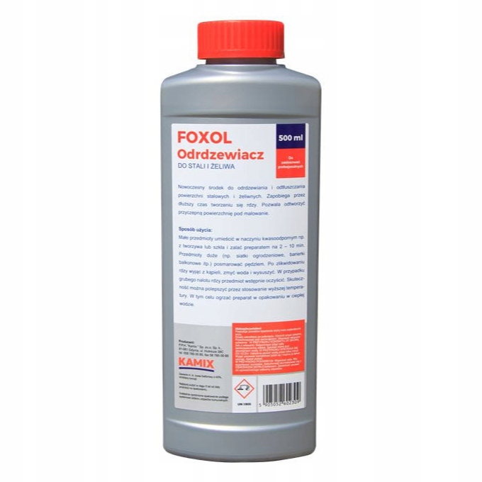 Odrdzewiacz do Stali i Żeliwa 500 ml Foxol