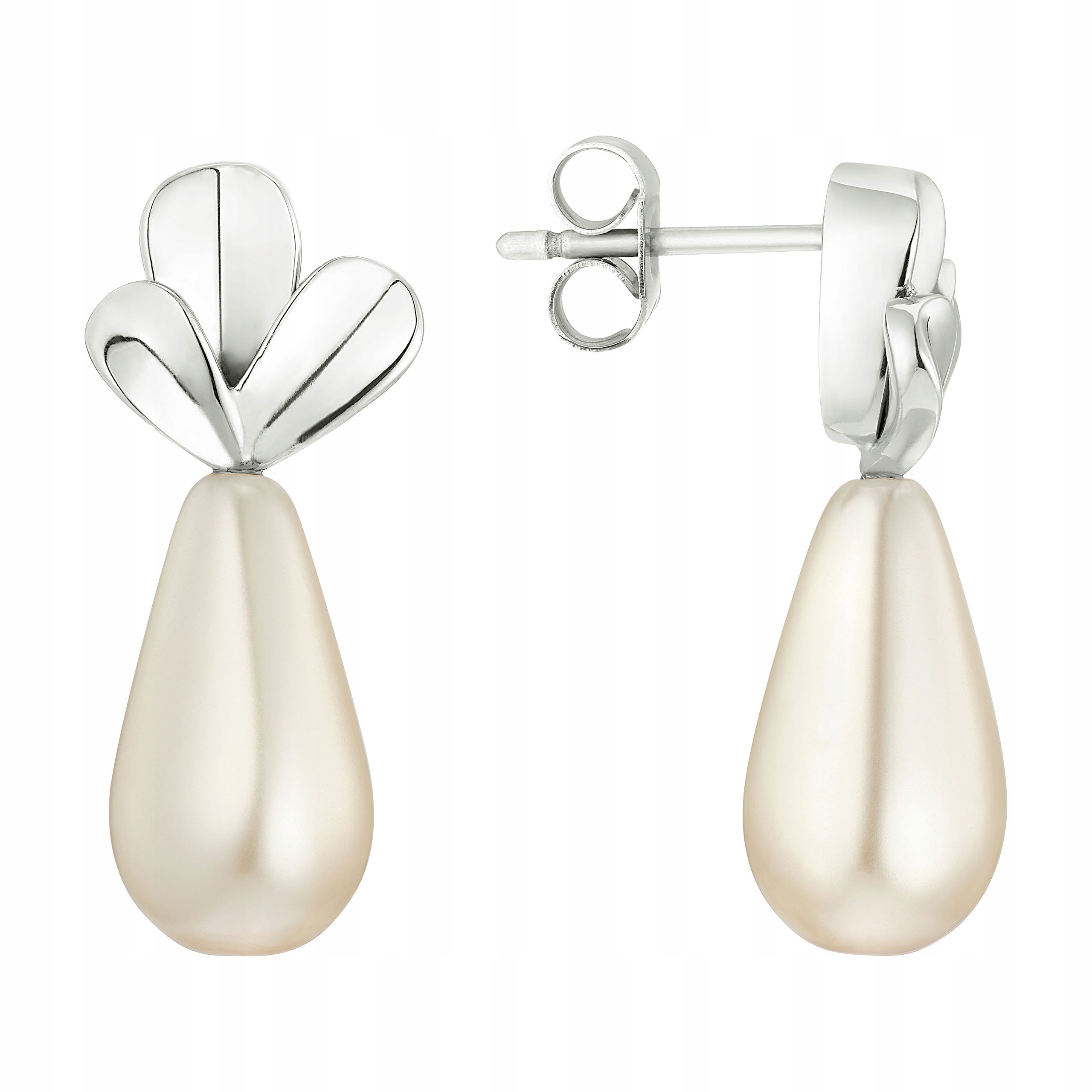 Náušnice Perla Ocel Chirurgická tyčinka