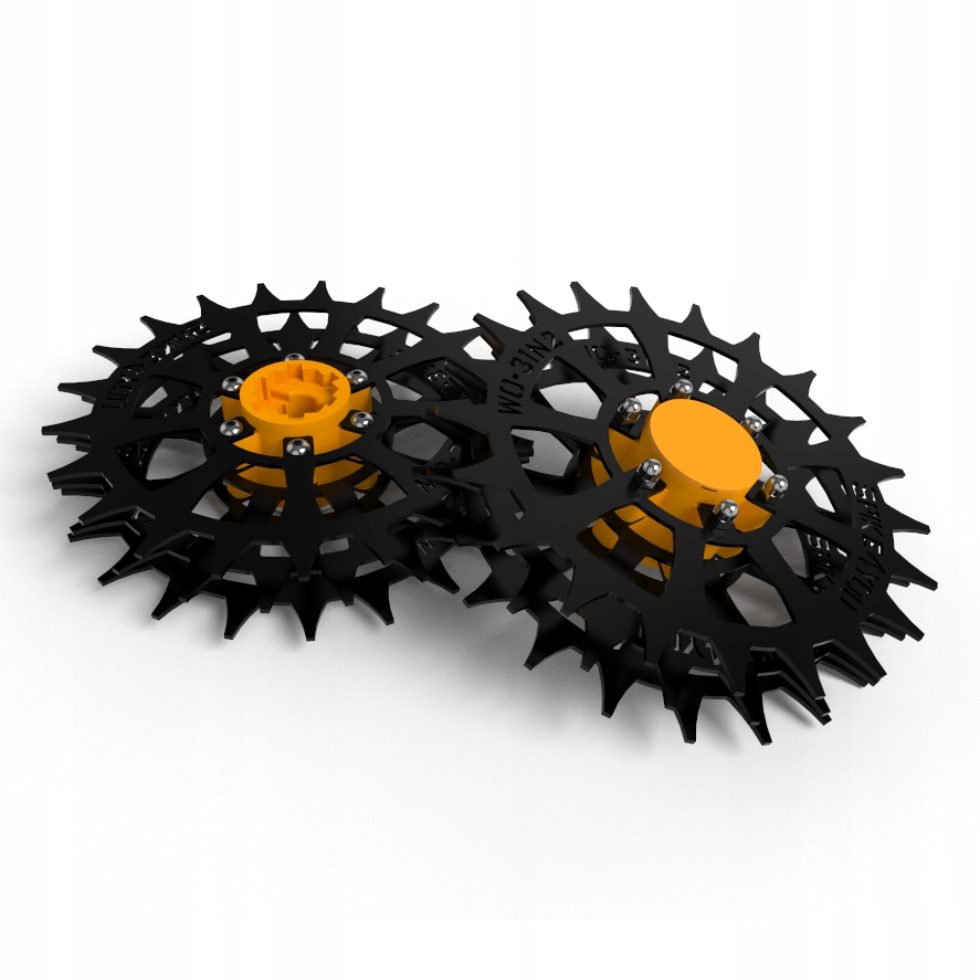 Koła kolce do robota koszącego Worx Landroid S i M stal węglowa 2mm