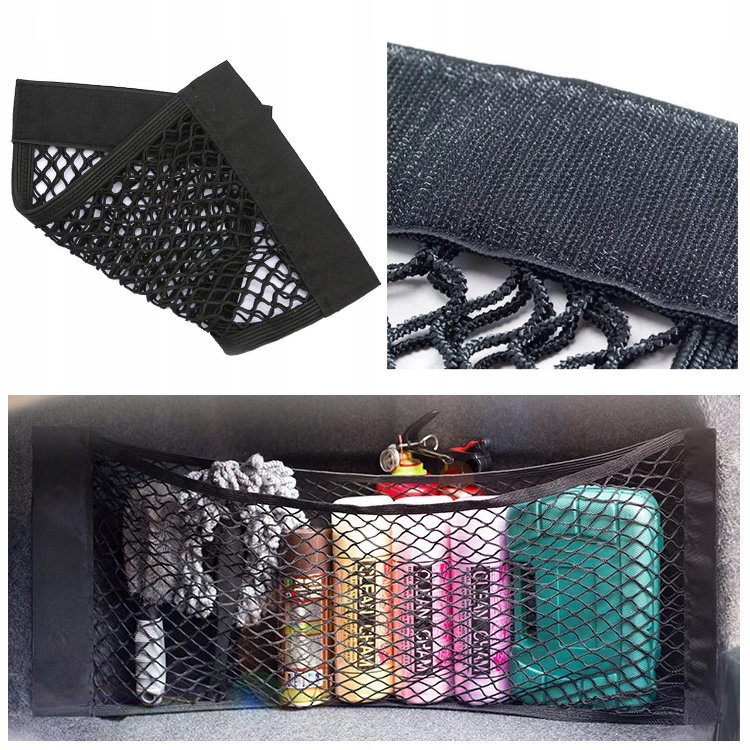 SIATKA KIESZEŃ DO BAGAŻNIKA ORGANIZER RZEP 100X40 Rodzaj siatki