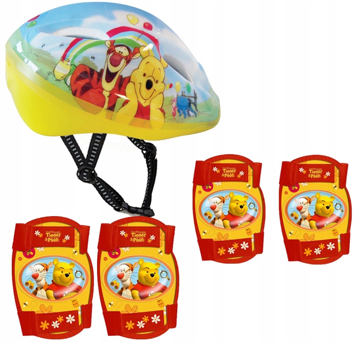 

4x Ochraniacze Kask Rowerowy Kubuś Puchatek Balon