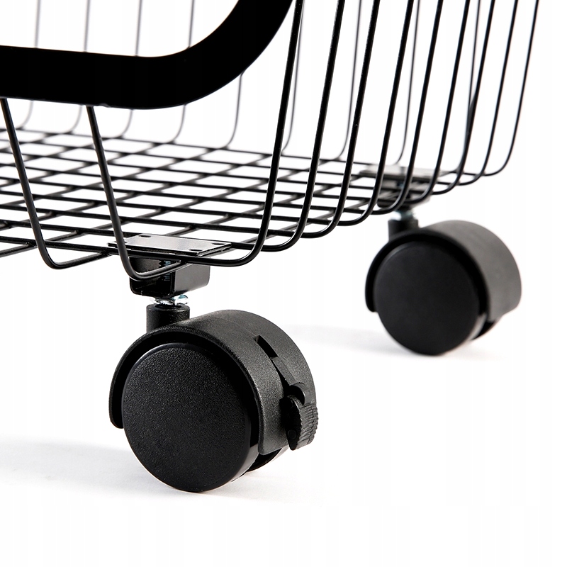 REGAŁ Z KOSZYKAMI NA KÓŁKACH do spiżarni na warzywa owoce 5 półek + GRATIS Marka bez marki