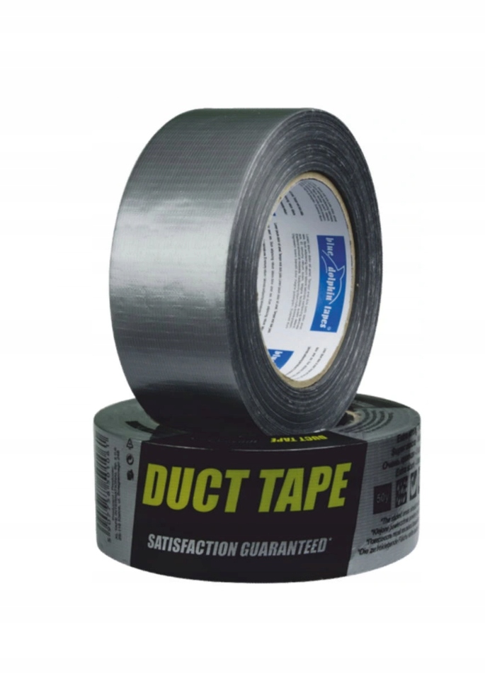 

Taśma srebrna Dolphin duct tape 48mm/50yd