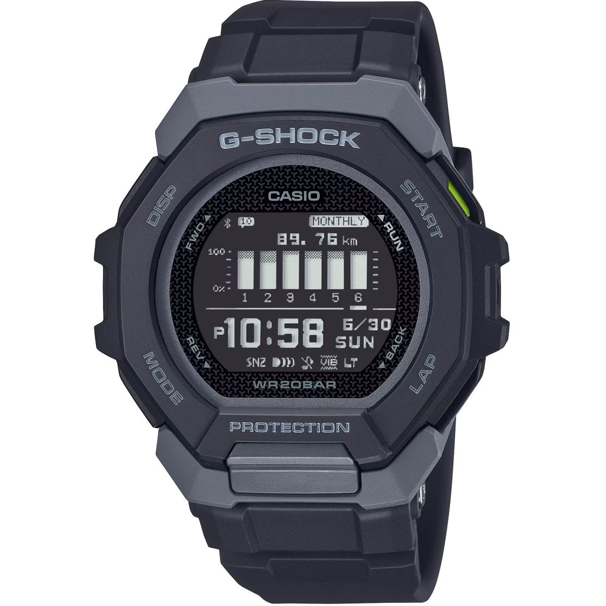 Hodinky Casio G-Shock G-squad černé GBD-300-1ER