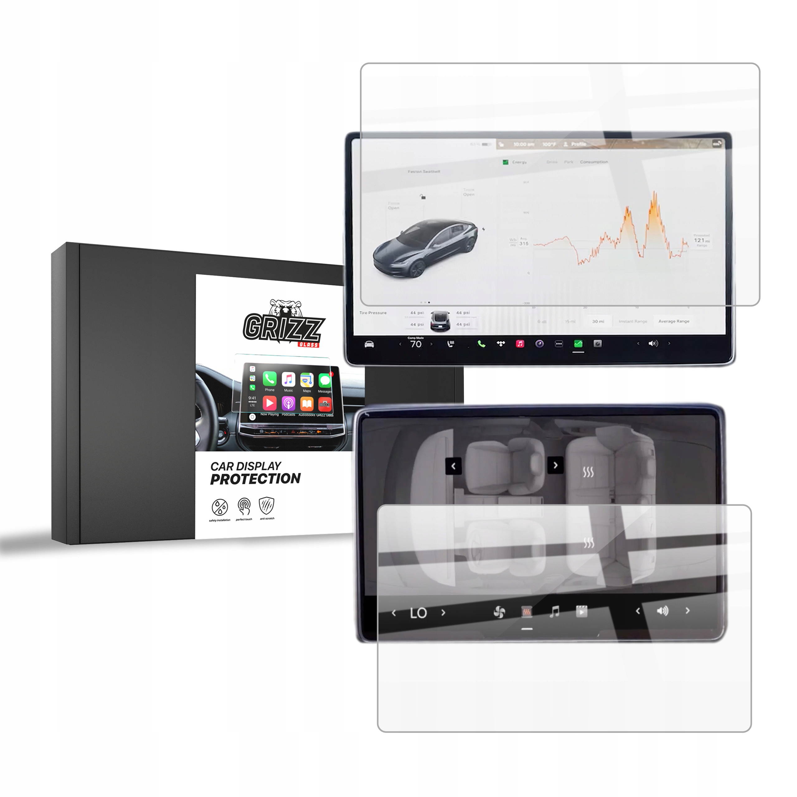 2v1 Fólie pro Tesla Model Y Juniper (2024-2025)