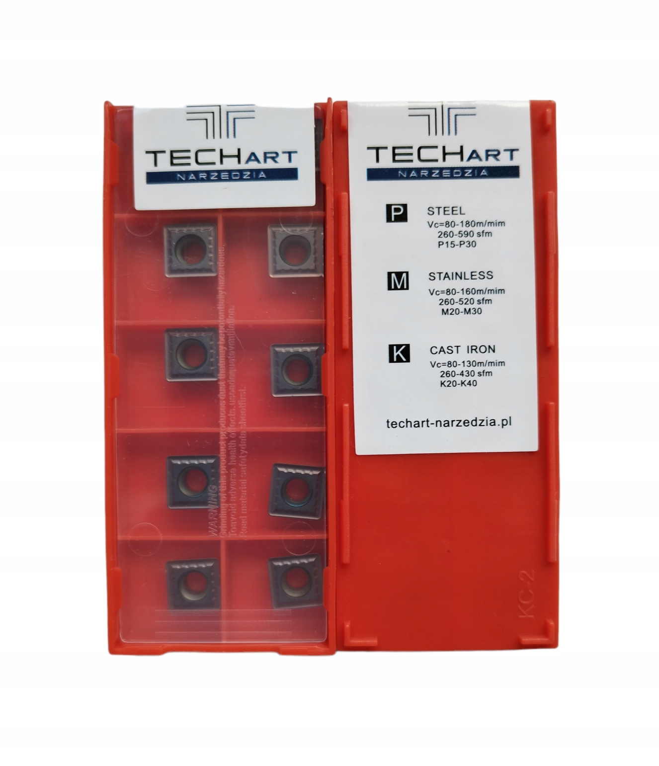 Płytki wieloostrzowe wkładki SPMG090408