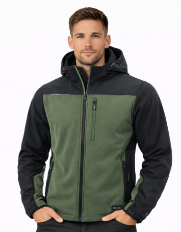 Pracovní bunda Voděodolná softshell Větruodolná Bozp Lehká pro práci 3XL