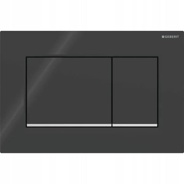 Splachovací tlačítko Geberit Sigma 30 Černé