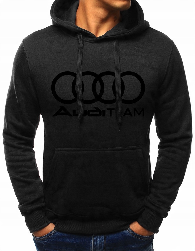 

Bluza z kapturem męska Audi Team Mega Gruba!