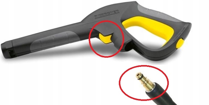 WĄŻ CIŚNIENIOWY DOLPIMA DO KARCHER K2-K7 CLIC 10M Typ wąż