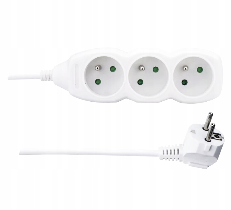 PRZEDŁUŻACZ LISTWA ZASILAJĄCA 3 GNIAZDA 3m