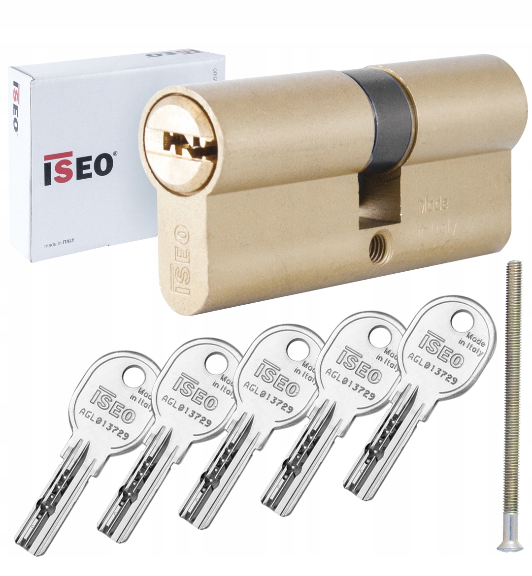 Vložka 50/50 mosaz mat 5klu Atest 5.2.B R6 Iseo