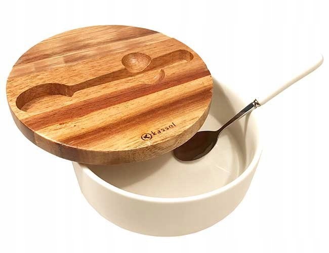 CUKIERNICA PORCELNOWA Z ŁYŻECZKĄ KASSEL 93557 Marka Kassel