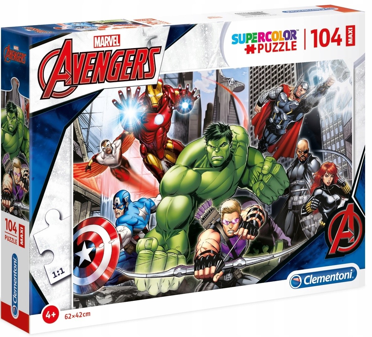 

Puzzle Avengers 104 elem. Maxi 23688 Clementoni