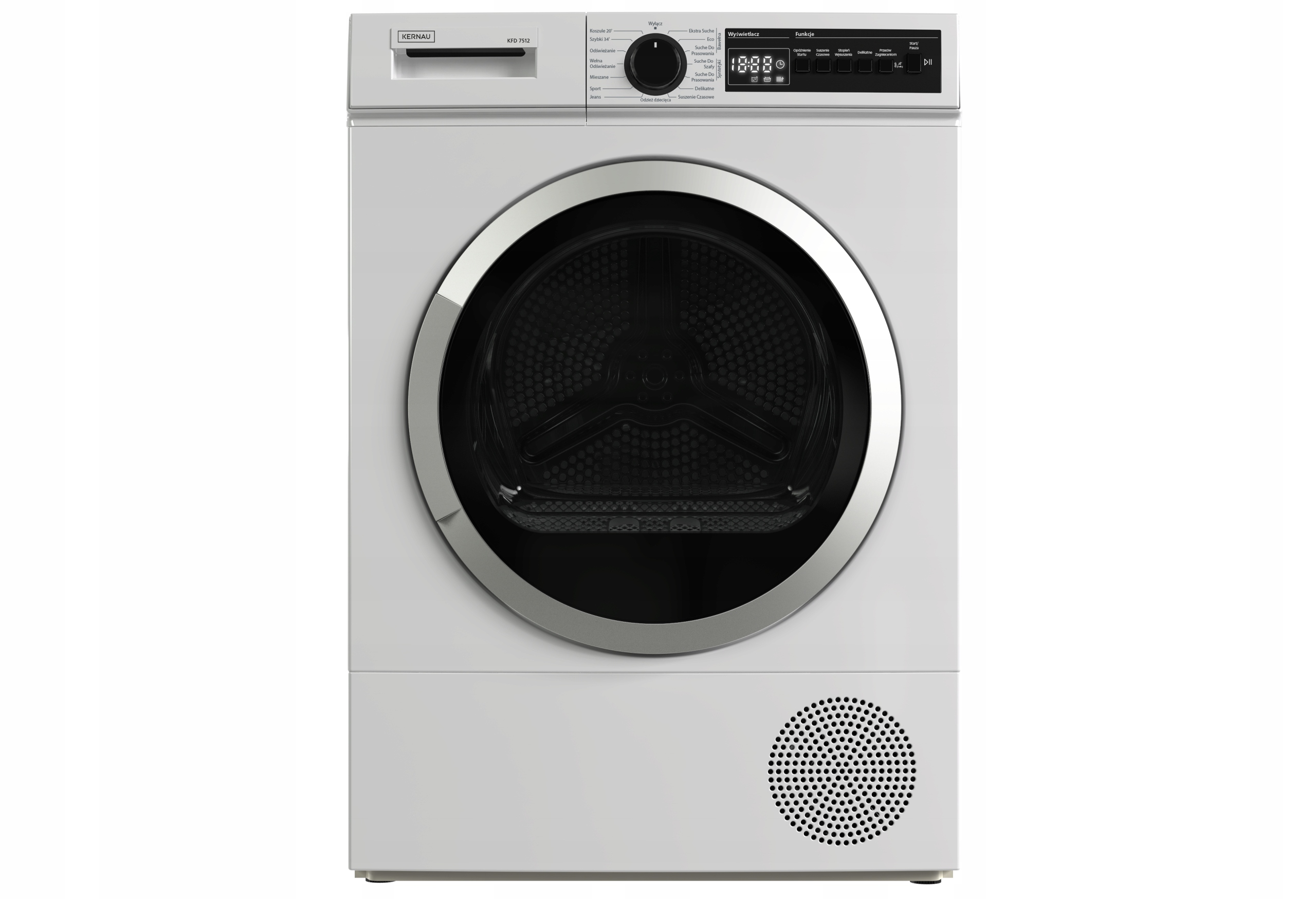 Suszarka Kernau Kfd 7512 7kg Pompa ciepła