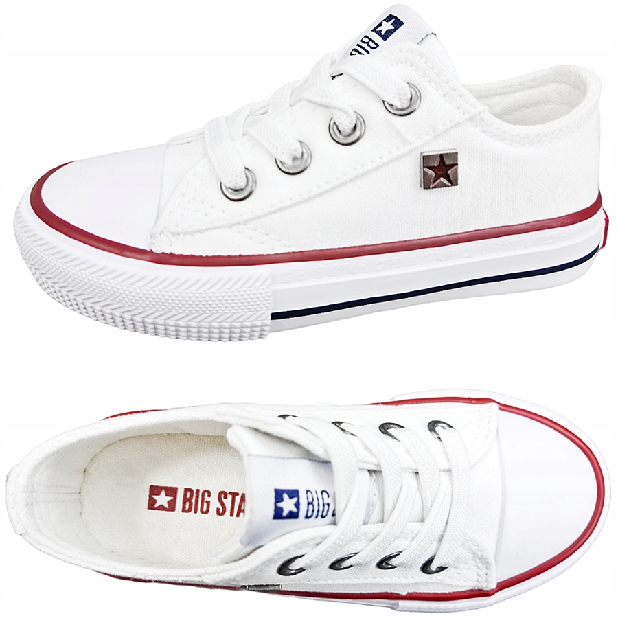

Trampki Big Star buty białe dziecięce DD374160 22