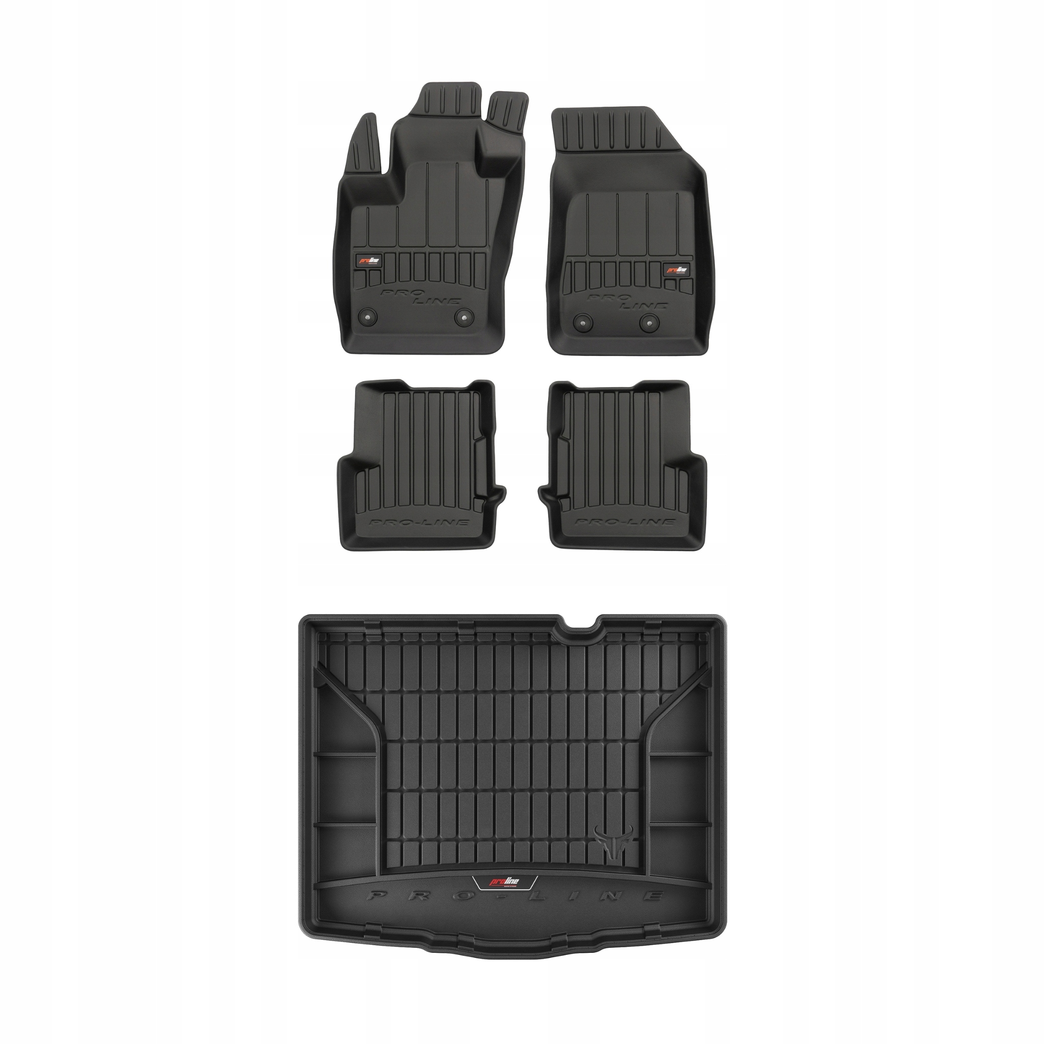Frogum 3D Sada gumových koberců a rohože s logem pro Jeep Renegade 14-