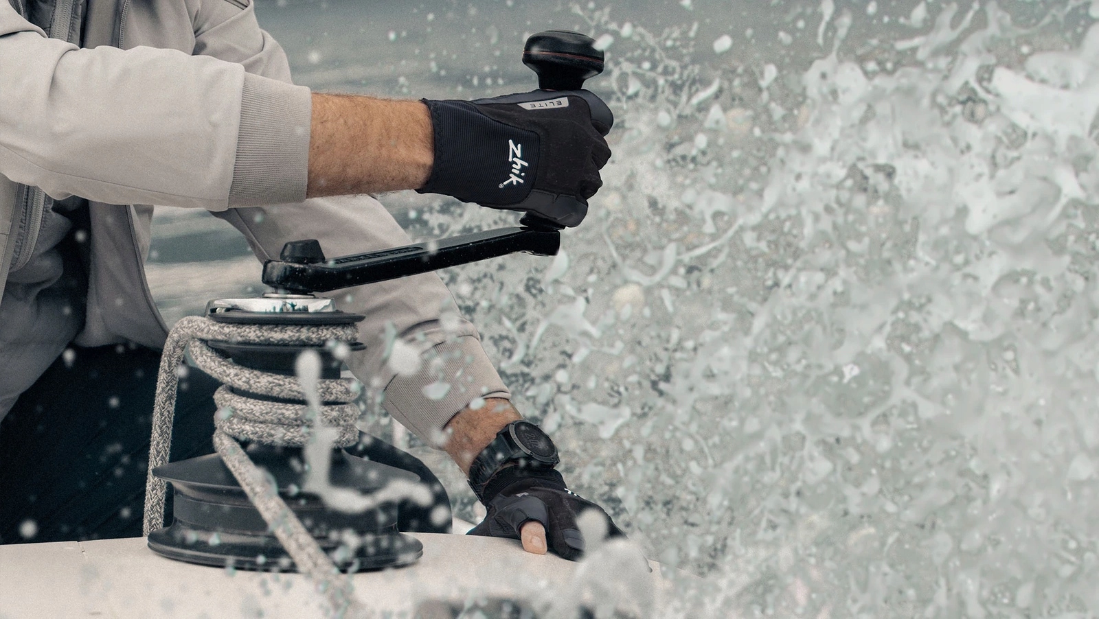 ZHIK RĘKAWICE ŻEGLARSKIE ELITE GLOVES - HALF FINGER XL Marka inna