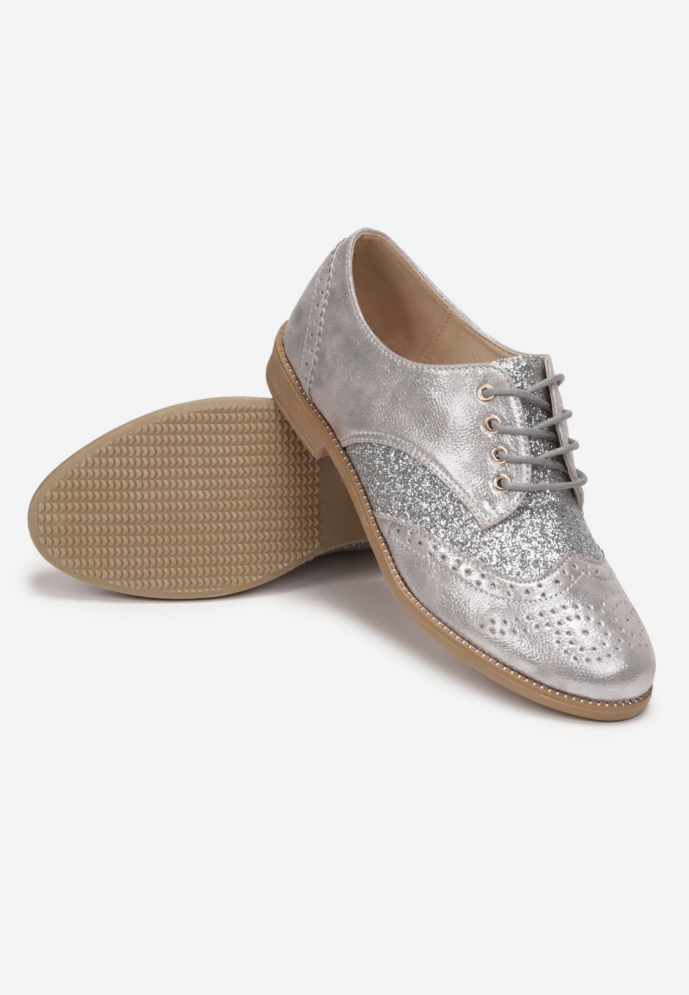 

Born2Be Szare Półbuty damskie 36 Ekoskóra Casual