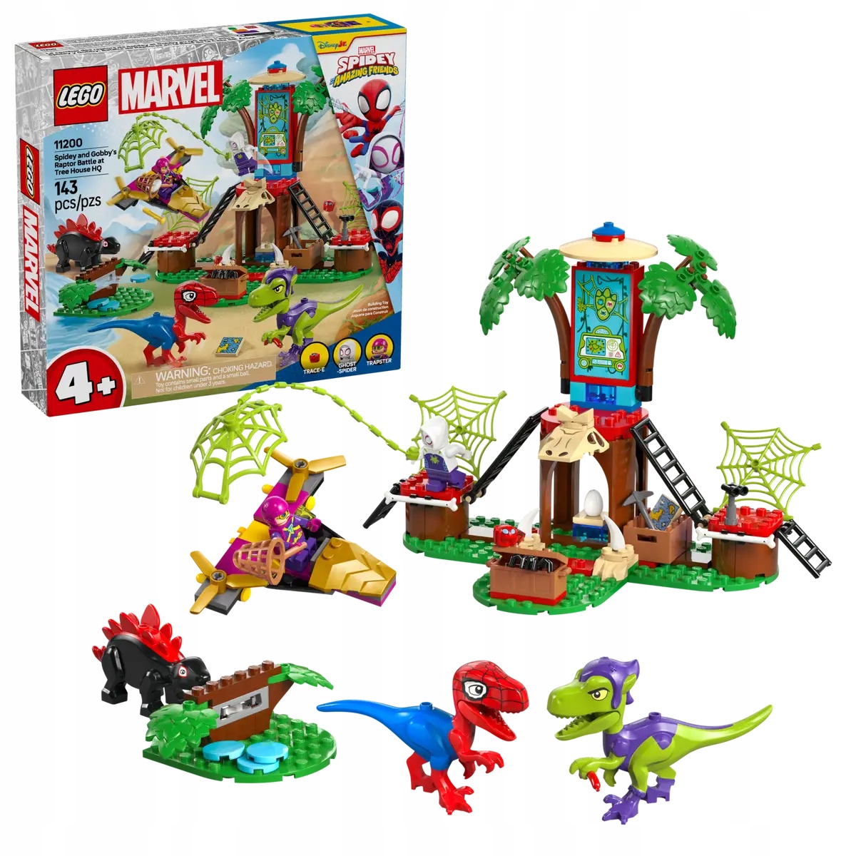 Lego Marvel Bitva Spideyho a Gobbyho u domku na stromě 11200