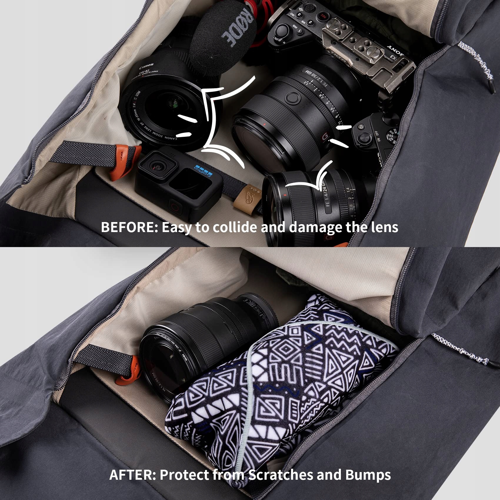 PGYTECH Ochronne Etui Na Aparat DSLR Akcesoria Fotograficzne — miniatura 2