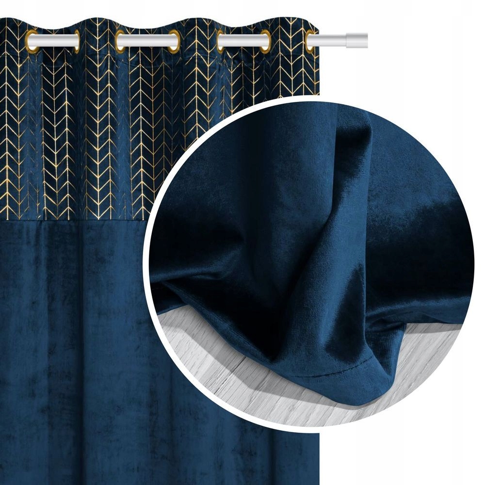 ZASŁONA NORD 140x220 WELUROWE KÓŁKA PRZELOTKI Wysokość produktu 220 cm